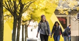 Students Walking